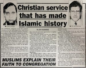 Christian service that has made Islamic history Christian service that has made Islamic history
