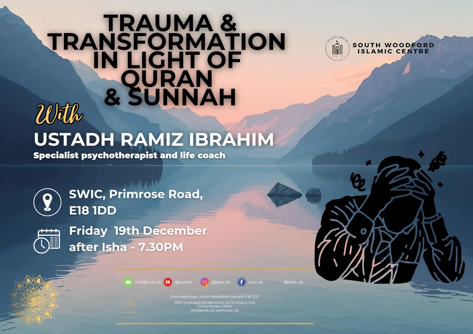 TRAUMA & TRANSFORMATION IN LIGHT OF QURAN & SUNNAH TRAUMA & TRANSFORMATION IN LIGHT OF QURAN & SUNNAH