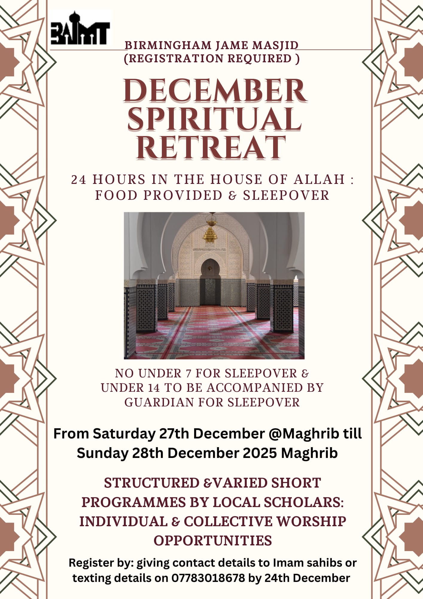 Spiritual retreat Spiritual retreat