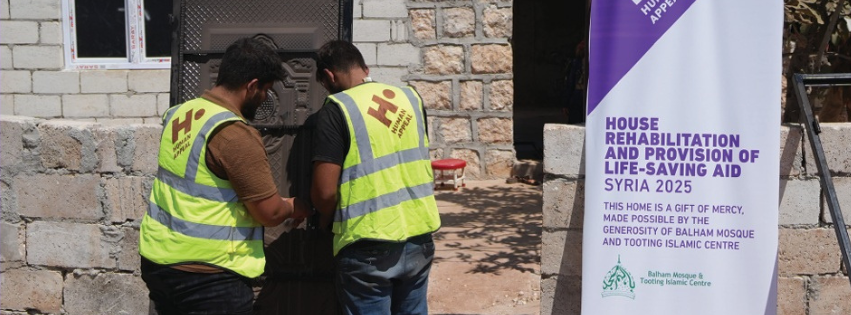 Balham Masjid & Tooting Islamic Centre Help Restore Homes and Hope in North-West Syria