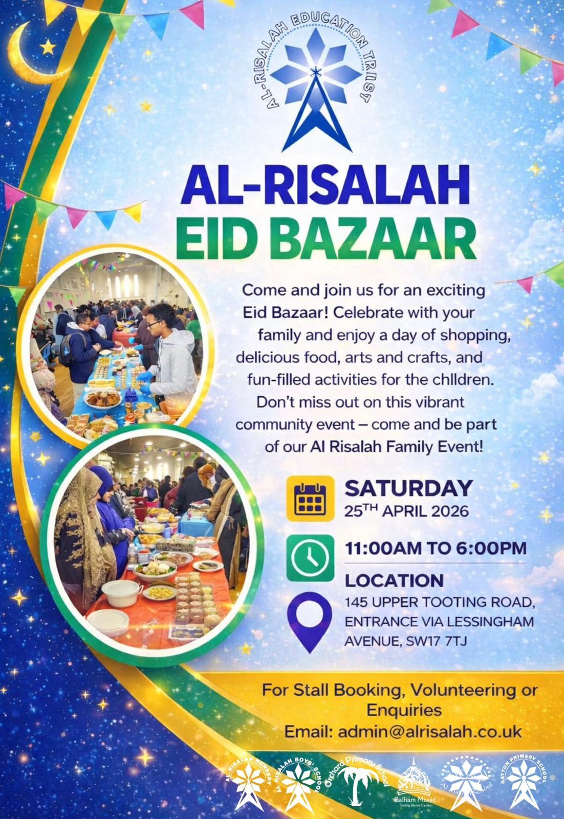 Al‑Risalah Eid Bazaar – Join the Celebration!