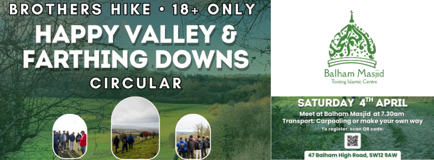 Brothers Hike – Happy Valley & Farthing Downs (18+ Only)
