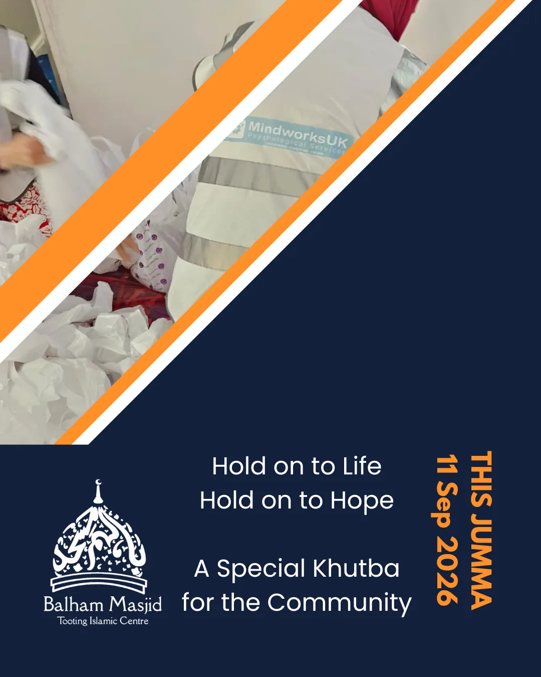 Important Friday Khutbah: Hold On to Life, Hold On to Hope