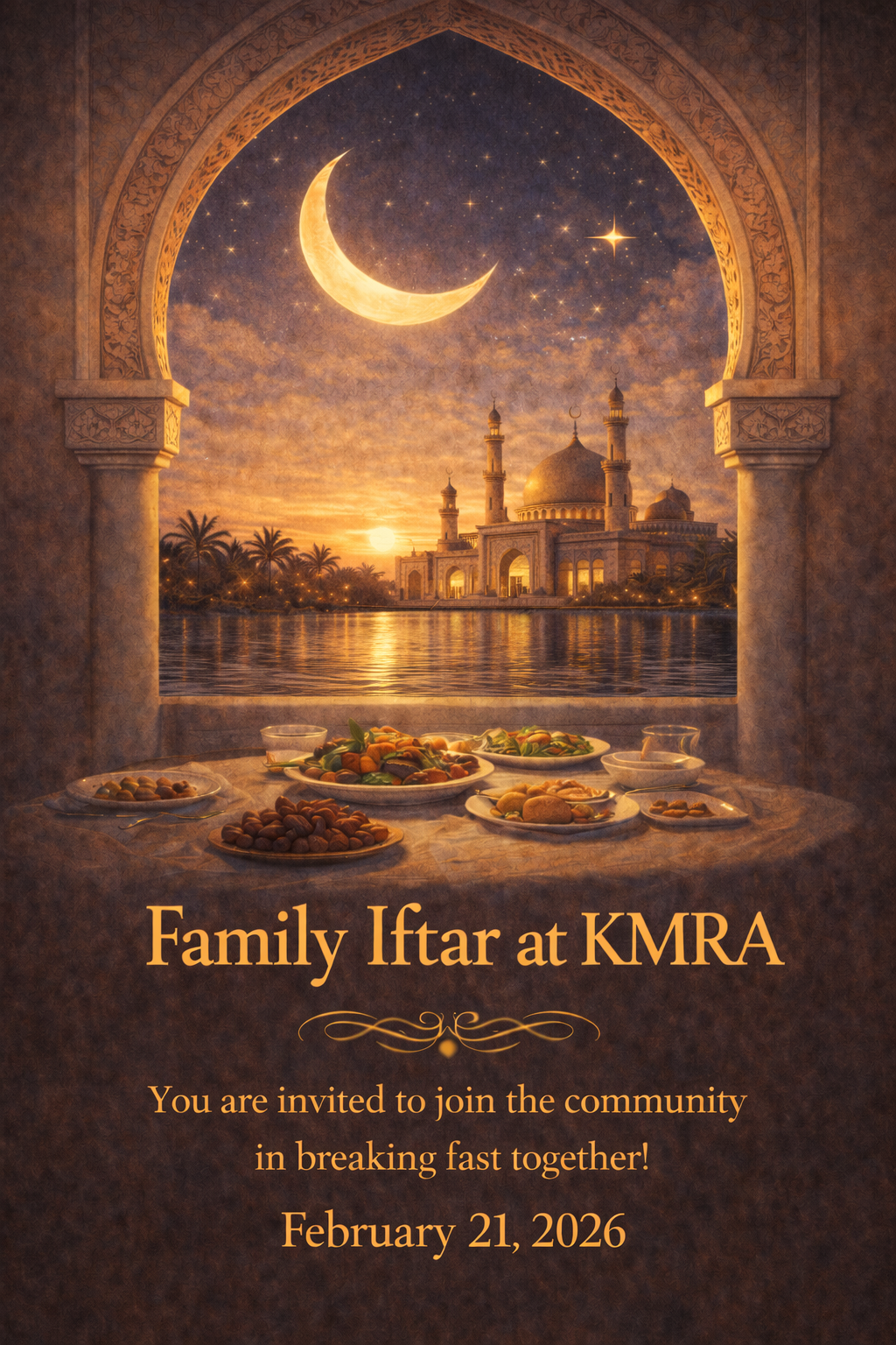 Family Iftar February 21,2026 Family Iftar February 21,2026