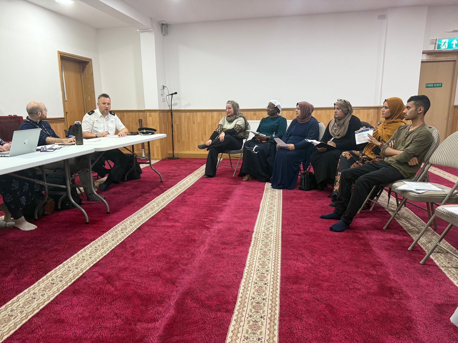 IQRA Masjid and Community Centre hosted a Community Police Meeting