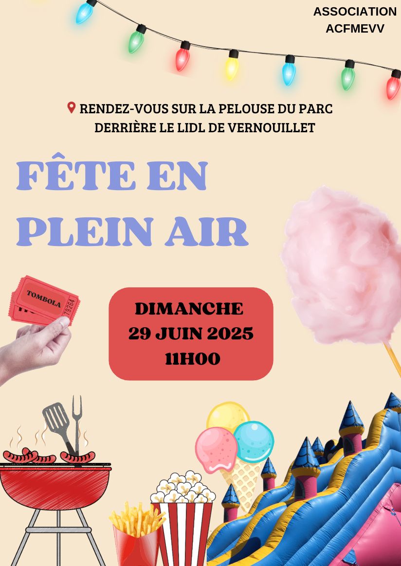 FETE EN PLEIN AIR! FETE EN PLEIN AIR!
