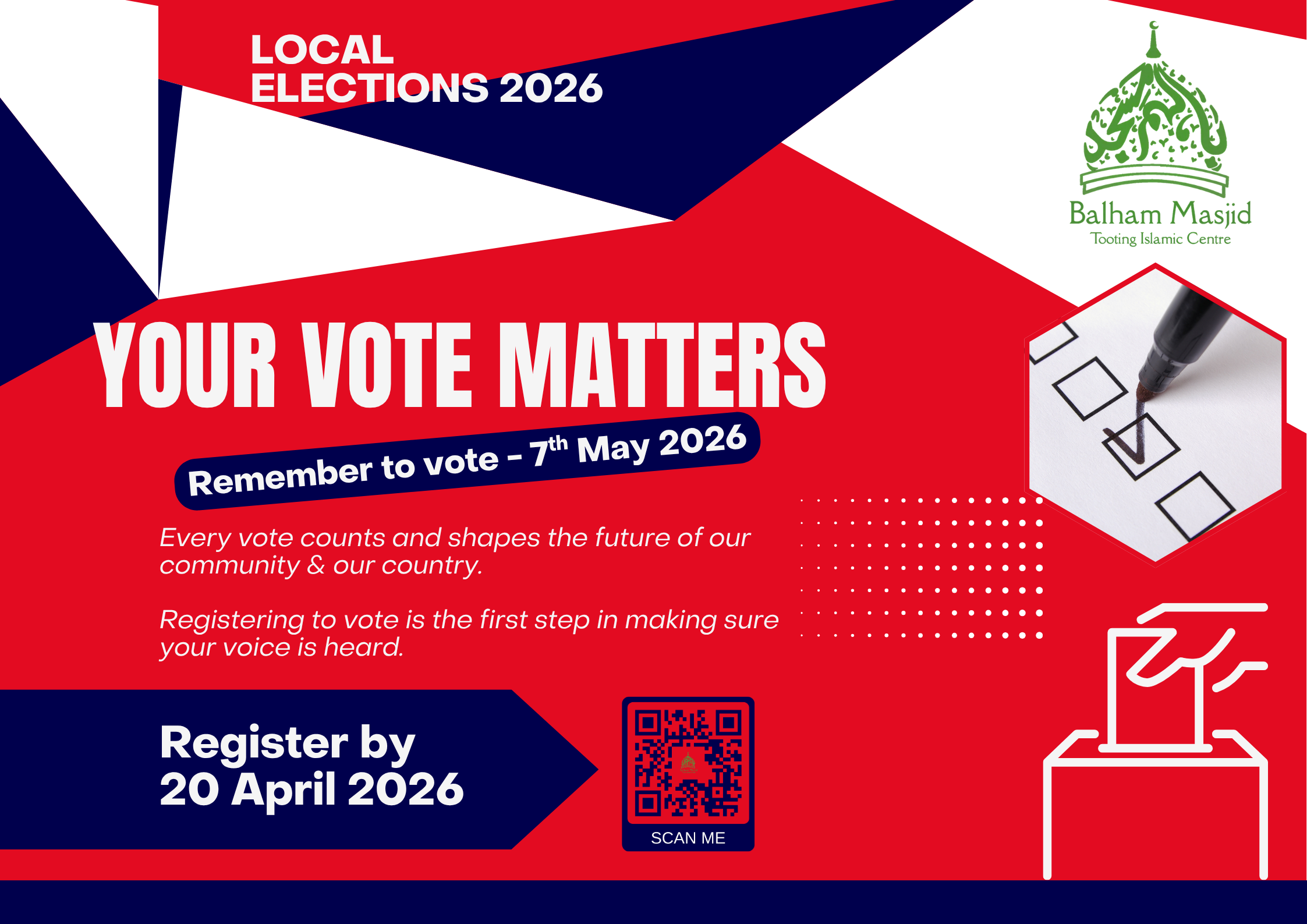 Local Elections 2026 - Your Vote Matters
