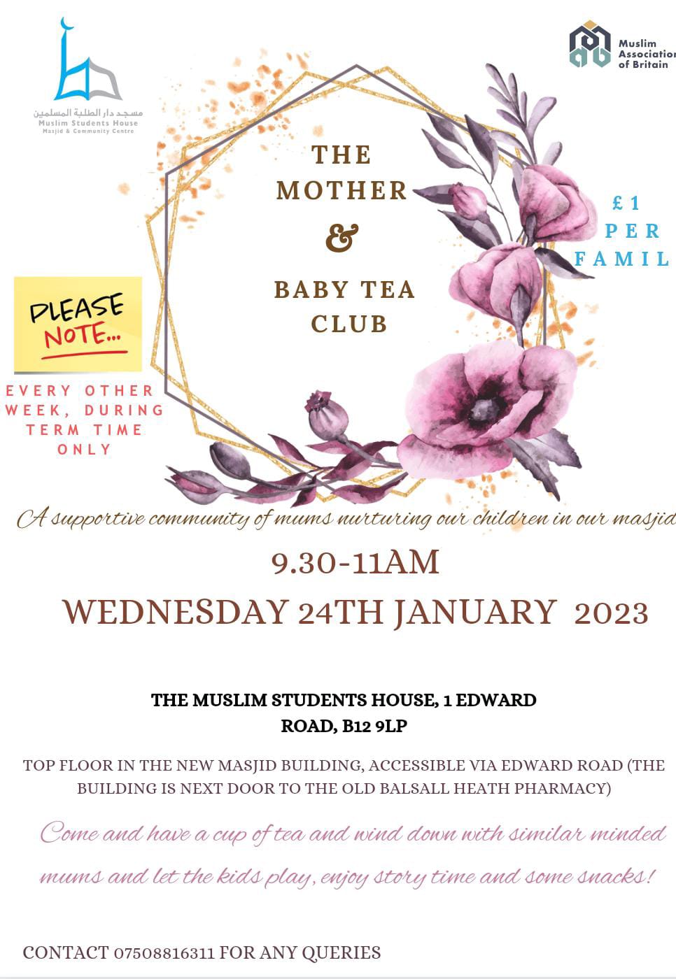 Mother and Baby Tea Club