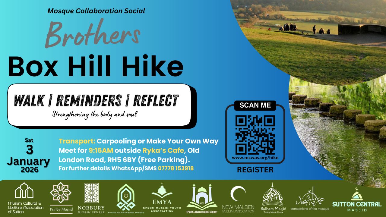 Mosque Unity Hike at Box Hill