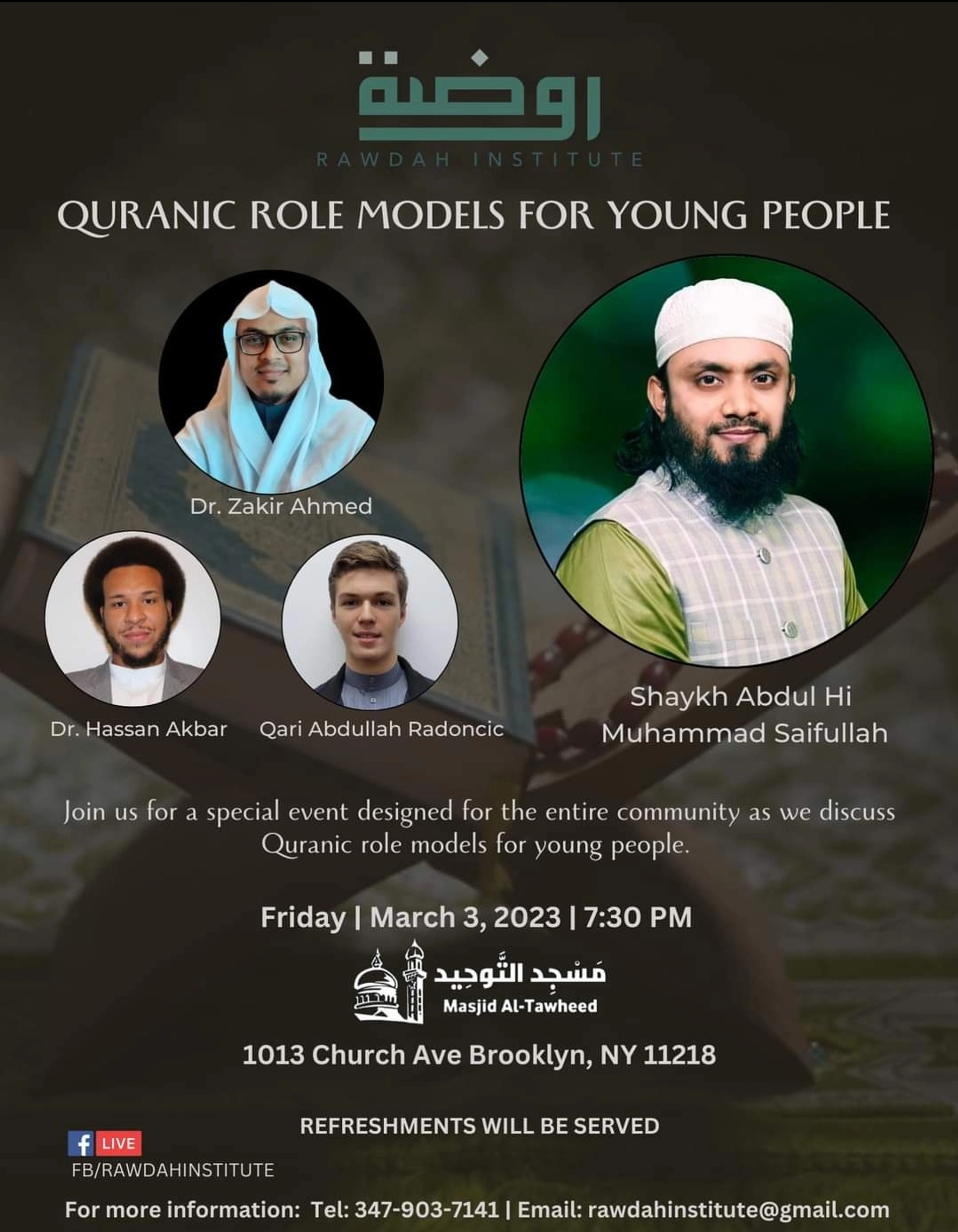 Quranic Role Models for Young People Quranic Role Models for Young People