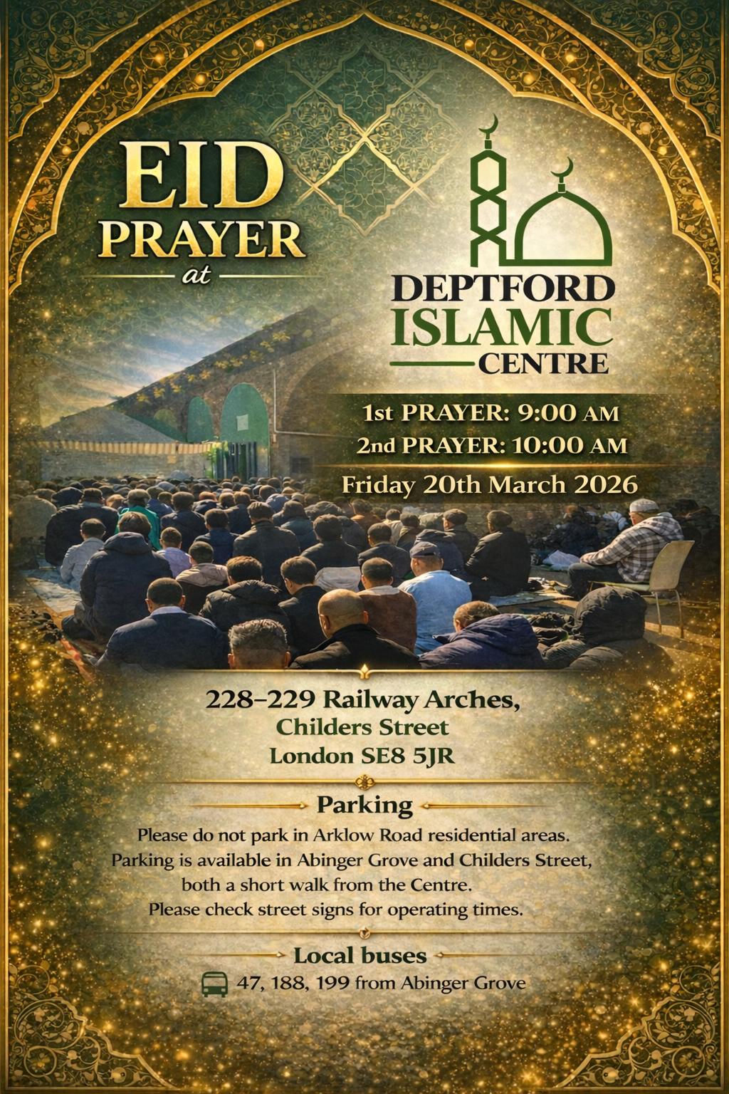 Eid Al Fitr 1447- Fri 20th March Eid Al Fitr 1447- Fri 20th March