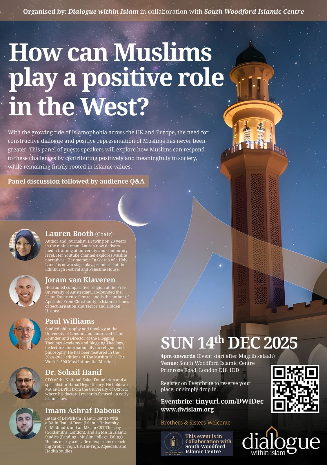 How can Muslims play a positive role in the West? Register NOW How can Muslims play a positive role in the West? Register NOW